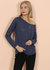 Lux Boatneck Long Sleeve Top