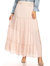 Maxi Bohemian Layered Skirt - Natural