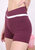 Overlap Waist Contrast Stripe Shorts