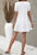 Puff Sleeve Tiered Shift Dress