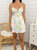 Ruffled Pastel Floral Mini Slip Dress
