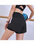 Running Yoga Shorts Double Layer Quick Dry Gym Athletic Shorts