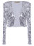 Sequin Bedazzled Bolero - Silver