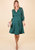 Sheer Swiss Dot Long Sleeve Dress