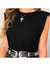 Shoulder Pad T-Shirt Tank Tops