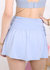 Side Ruched Tie Sports Skirt