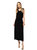 Sleeveless Maxi Length Drawstring Dress