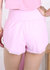 Solid Color Layered Sports Shorts