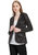 Sparkle Sequin Blazer Jacket - Black and Silver