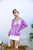 Sparkle Sequin Blazer Jacket - Lilac
