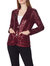 Sparkle Sequin Blazer Jacket - Red