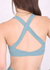 Square Neck Cross Sports Bra