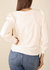 Square Neck Pleated Shoulder Blouse