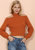 Turtleneck Cold Shoulder Sweater