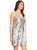 V Neck Sleeveless Gradient Sequin Mini Party Dress