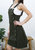 Womens 90s Fashion Adjustable Strap Denim Jean Overall Dress