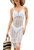 Women's Crochet Summer Swimsuit Dress Bikini Cover Up - White