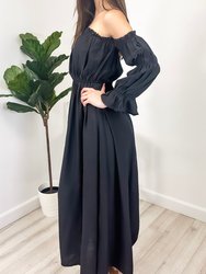 Women's Renaissance Overdress Medieval Irish Off Shoulder Dress