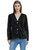 Women's Sequins Blazer Cardigan Jacket Open Front Casual Shiny Coat