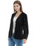 Women's Sequins Blazer Cardigan Jacket Open Front Casual Shiny Coat