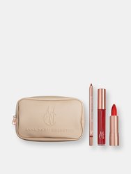 Noor Red Bundle with Bag - Noor Red