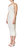 Rivoli Open Back Midi Dress In White