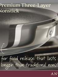 10-Piece Achieve Hard Anodized Nonstick Cookware Set
