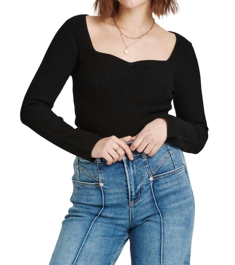 Blakeley Top In Black - Black