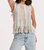 Brighton Fringe Tank Top In Pastel - Pastel