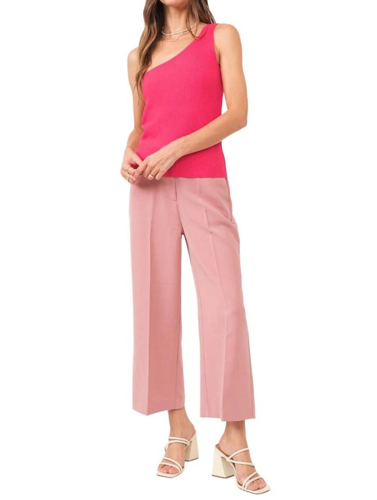 Denali Cropped Pants In Geranium - Geranium