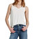 Ellis V-Neck Tank In White - White