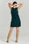 Justine Ribbed Dress In Spruce