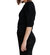 Leo Scoop Neck Top In Black