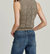 Lorelei Cable Knit Sweater Tank In Sage