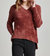 Margarita Allspice Sweater In Red - Red