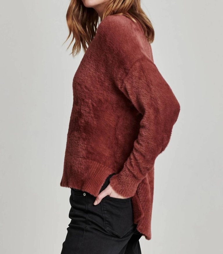 Margarita Allspice Sweater In Red