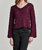 Maxine Crochet Sweater In Prune - Prune