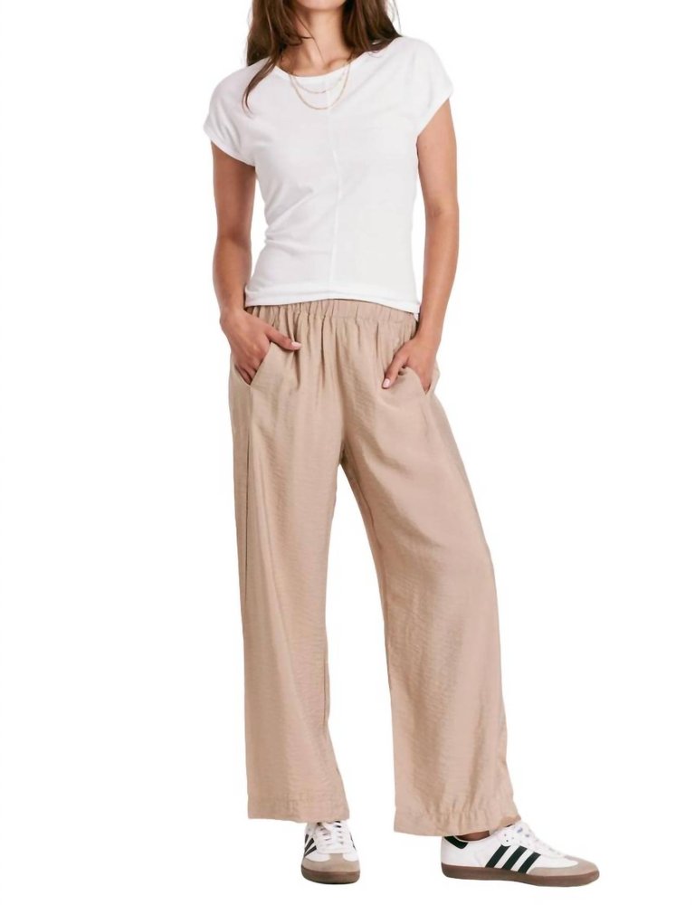 Paris Lounge Pants In Warm Sand - Warm Sand