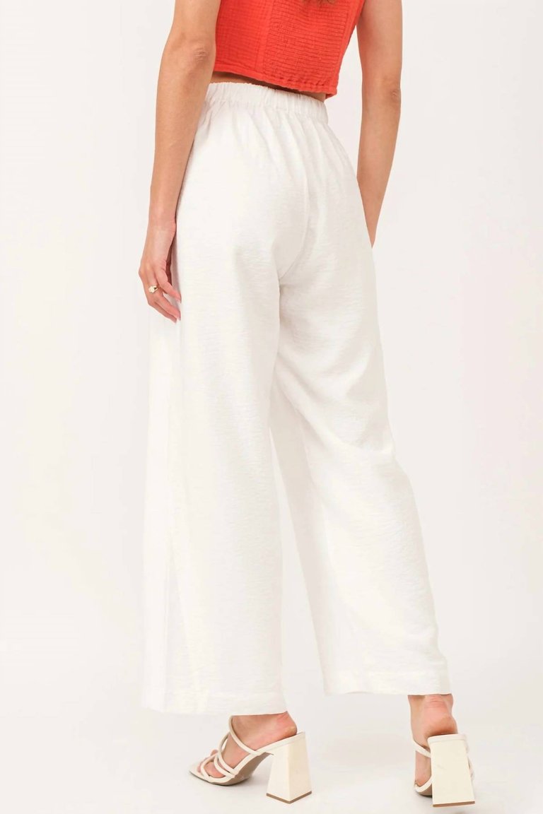 Paris Lounge Pants In White