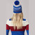 Powder Beanie In Blue - Blue