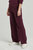 Quincy Wide Leg Terry Pant In Prune