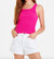 Sawyer Tank In Hyper Pink - Hyper Pink