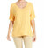 Taylor Raglan Sleeve Top In Marigold - Marigold