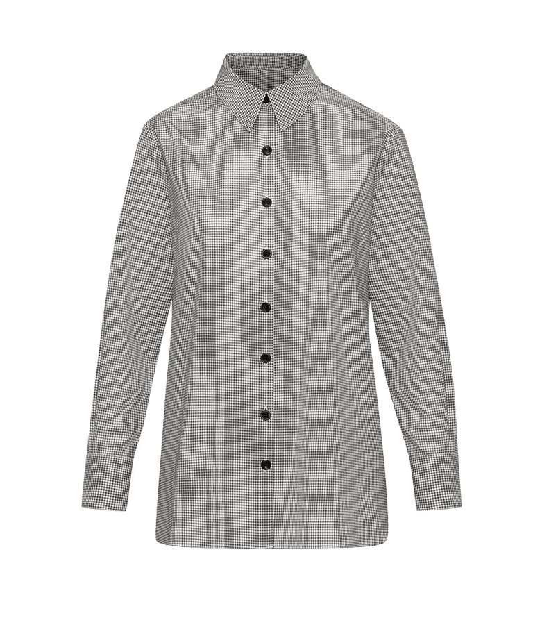 The Organic Cotton Button Down Shirt - Grey