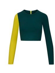The Rash Guard - Chartreuse/Forest