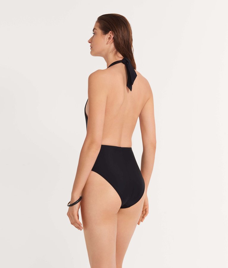 The Tie Front One Piece