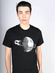 Disco Planet Men T-Shirt - Black