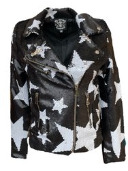 Sparkle Star Moto - Black