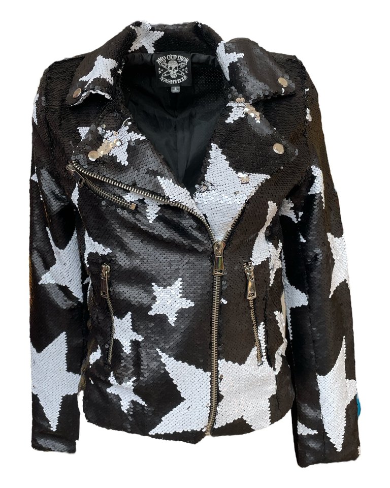 Sparkle Star Moto - Black