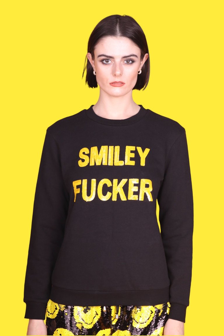 X Smiley Smiley Fucker Sweatshirt